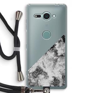 CaseCompany Onweer: Sony Xperia XZ2 Compact Transparant Hoesje met koord
