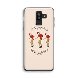 CaseCompany Jingle Ladies: Samsung Galaxy J8 (2018) Transparant Hoesje