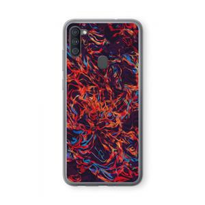CaseCompany Lucifer: Samsung Galaxy A11 Transparant Hoesje