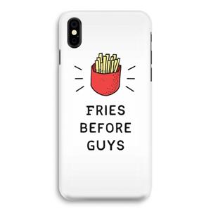 CaseCompany Fries before guys: iPhone Xs Volledig Geprint Hoesje