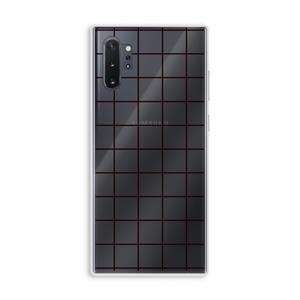 CaseCompany Rooster: Samsung Galaxy Note 10 Plus Transparant Hoesje