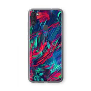 CaseCompany Pilgrims Of The Sea: Samsung Galaxy A11 Transparant Hoesje