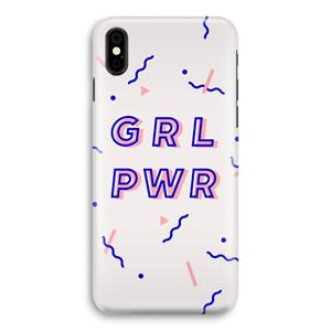 CaseCompany GRL PWR: iPhone X Volledig Geprint Hoesje