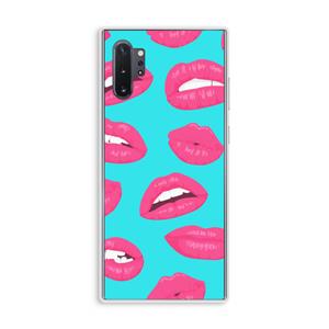 CaseCompany Bite my lip: Samsung Galaxy Note 10 Plus Transparant Hoesje