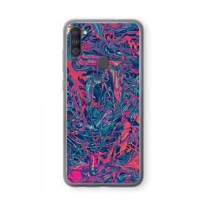 CaseCompany Sleeping Dreams: Samsung Galaxy A11 Transparant Hoesje
