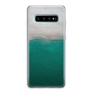 CaseCompany Stranded: Samsung Galaxy S10 Plus Transparant Hoesje