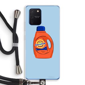 CaseCompany Ultra Sensitive: Samsung Galaxy Note 10 Lite Transparant Hoesje met koord