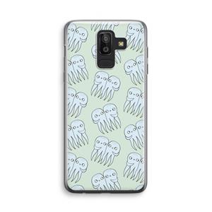 CaseCompany Octopussen: Samsung Galaxy J8 (2018) Transparant Hoesje