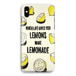 CaseCompany Lemonade: iPhone Xs Volledig Geprint Hoesje