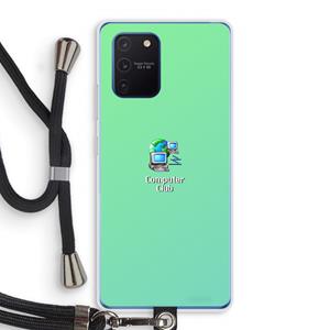 CaseCompany Win98: Samsung Galaxy Note 10 Lite Transparant Hoesje met koord