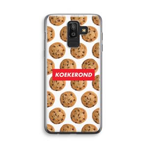 CaseCompany Koekerond: Samsung Galaxy J8 (2018) Transparant Hoesje