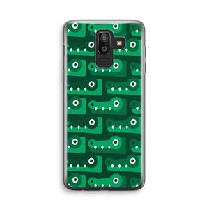 CaseCompany Crocs: Samsung Galaxy J8 (2018) Transparant Hoesje