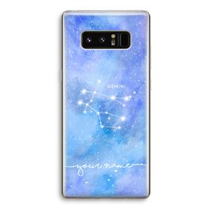 CaseCompany Sterrenbeeld - Licht: Samsung Galaxy Note 8 Transparant Hoesje