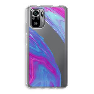 CaseCompany Zweverige regenboog: Xiaomi Redmi Note 10S Transparant Hoesje
