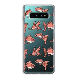 CaseCompany Blub: Samsung Galaxy S10 Plus Transparant Hoesje