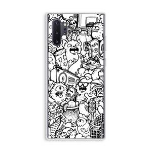 CaseCompany Vexx City #2: Samsung Galaxy Note 10 Plus Transparant Hoesje