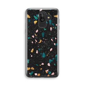 CaseCompany Terrazzo N°10: Samsung Galaxy J8 (2018) Transparant Hoesje