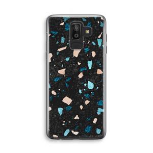 CaseCompany Terrazzo N°11: Samsung Galaxy J8 (2018) Transparant Hoesje