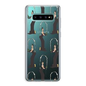 CaseCompany Pop Some Kim: Samsung Galaxy S10 Plus Transparant Hoesje