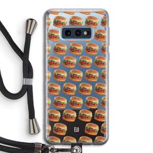 CaseCompany Giants: Samsung Galaxy S10e Transparant Hoesje met koord