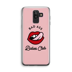 CaseCompany Badass Babes Club: Samsung Galaxy J8 (2018) Transparant Hoesje
