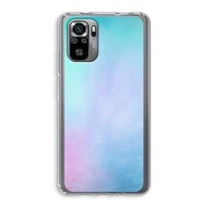 CaseCompany mist pastel: Xiaomi Redmi Note 10S Transparant Hoesje