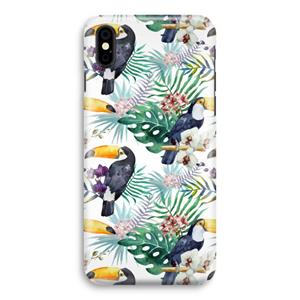 CaseCompany Tukans: iPhone Xs Volledig Geprint Hoesje