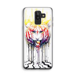 CaseCompany Fading: Samsung Galaxy J8 (2018) Transparant Hoesje