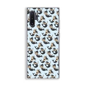 CaseCompany Zeemeermin: Samsung Galaxy Note 10 Plus Transparant Hoesje