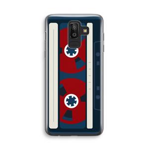 CaseCompany Here's your tape: Samsung Galaxy J8 (2018) Transparant Hoesje