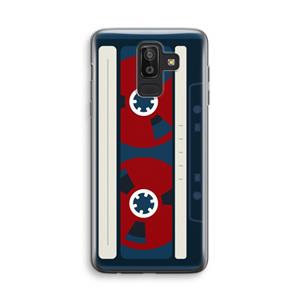 CaseCompany Here's your tape: Samsung Galaxy J8 (2018) Transparant Hoesje