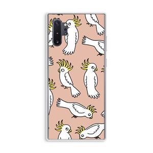 CaseCompany Papegaai: Samsung Galaxy Note 10 Plus Transparant Hoesje
