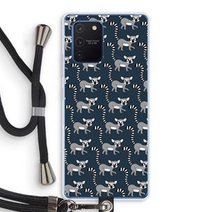 CaseCompany Makis: Samsung Galaxy Note 10 Lite Transparant Hoesje met koord