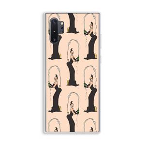 CaseCompany Pop Some Kim: Samsung Galaxy Note 10 Plus Transparant Hoesje