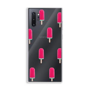 CaseCompany Waterijsje: Samsung Galaxy Note 10 Plus Transparant Hoesje