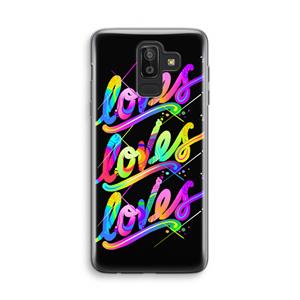 CaseCompany Loves: Samsung Galaxy J8 (2018) Transparant Hoesje