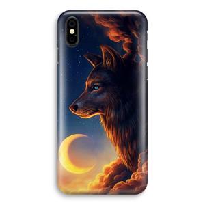 CaseCompany Night Guardian: iPhone X Volledig Geprint Hoesje