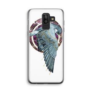 CaseCompany Golden Falcon: Samsung Galaxy J8 (2018) Transparant Hoesje