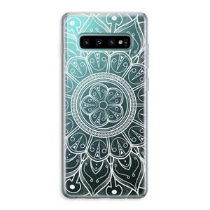 CaseCompany Roses Are Red: Samsung Galaxy S10 Plus Transparant Hoesje