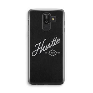 CaseCompany Hustle: Samsung Galaxy J8 (2018) Transparant Hoesje