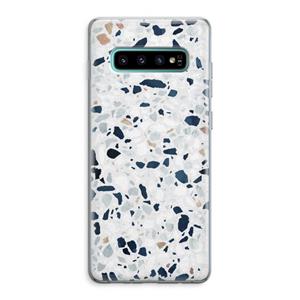 CaseCompany Terrazzo N°1: Samsung Galaxy S10 Plus Transparant Hoesje