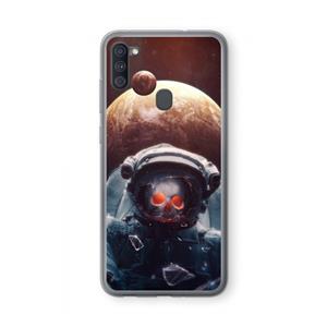 CaseCompany Voyager: Samsung Galaxy A11 Transparant Hoesje