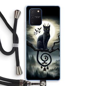 CaseCompany Moonlight Companions: Samsung Galaxy Note 10 Lite Transparant Hoesje met koord