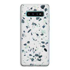 CaseCompany Terrazzo N°2: Samsung Galaxy S10 Plus Transparant Hoesje
