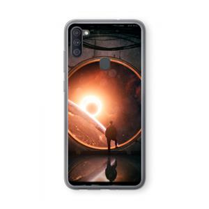 CaseCompany Ephemeral: Samsung Galaxy A11 Transparant Hoesje