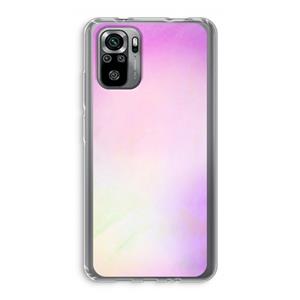 CaseCompany Flow mist pastel: Xiaomi Redmi Note 10S Transparant Hoesje