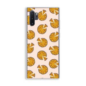 CaseCompany You Had Me At Pizza: Samsung Galaxy Note 10 Plus Transparant Hoesje