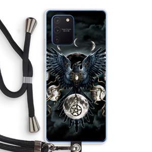 CaseCompany Sinister Wings: Samsung Galaxy Note 10 Lite Transparant Hoesje met koord