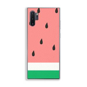 CaseCompany Watermeloen: Samsung Galaxy Note 10 Plus Transparant Hoesje