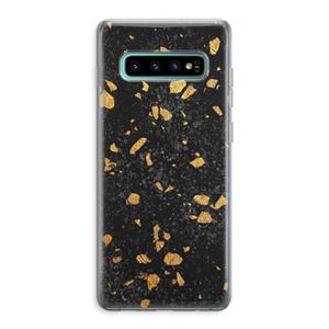 CaseCompany Terrazzo N°7: Samsung Galaxy S10 Plus Transparant Hoesje